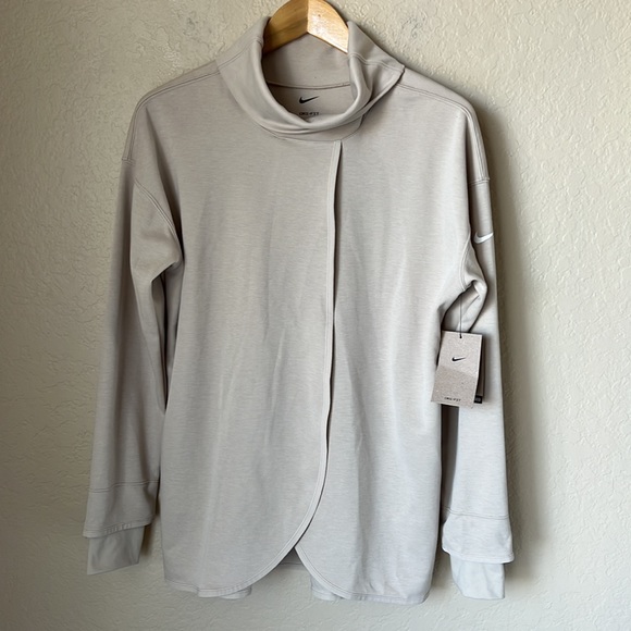 Nike beige reversible maternity turtleneck NWT - Picture 4 of 11